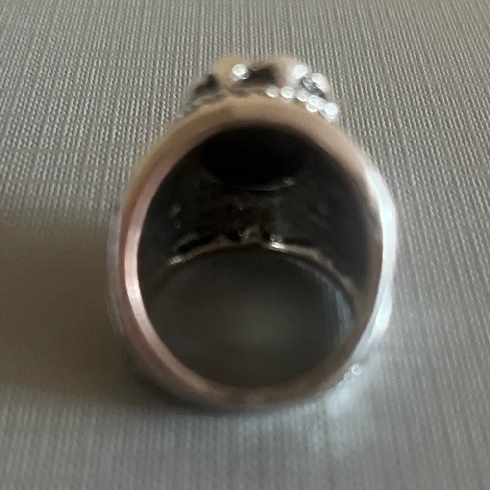 Tiger's Eye Stone Ring: Stainless Steel Vintage Style ring size 8🔥